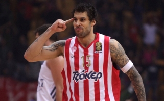 "Olympiacos" su Zagrebo ekipa prakaitavo tris kėlinius